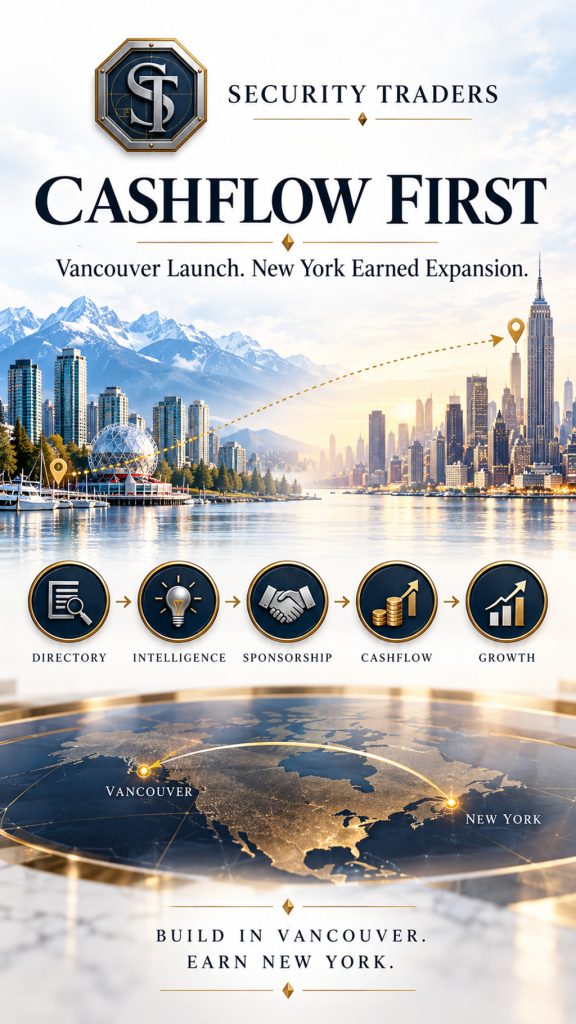 Cashflow First: Build in Vancouver. Earn New York.